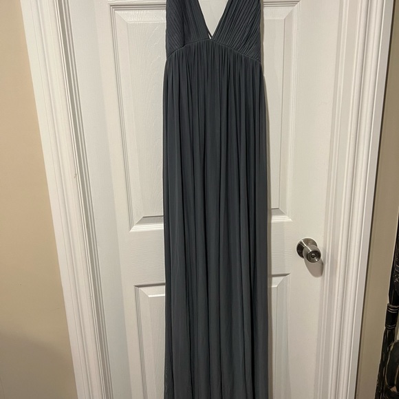 Tobi Long Grey Formal Dress - Picture 2 of 13